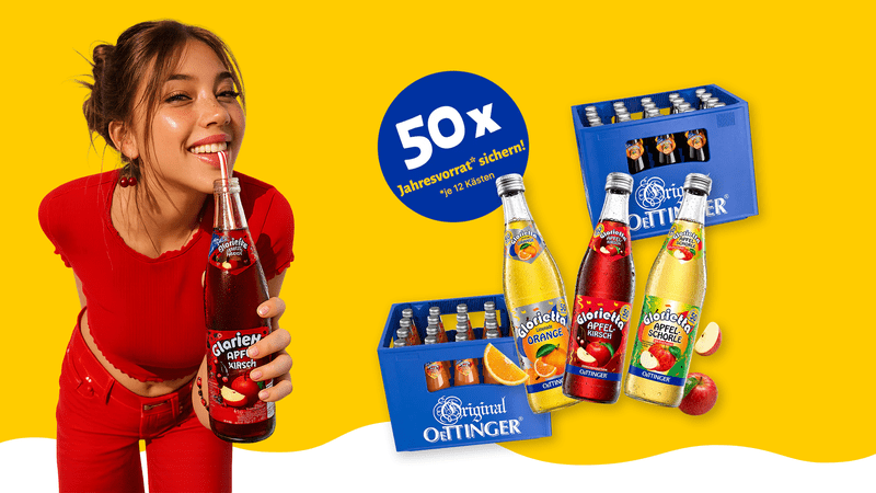 Glorietta Gewinnspiel 2026 – 12 Kästen gewinnen